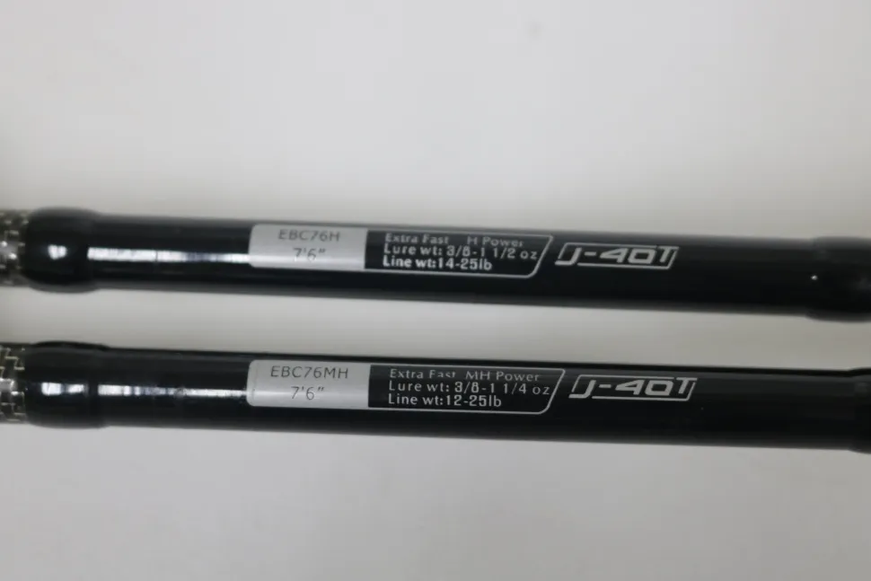 13 Envy Black EBC76H and EBC76MH Casting rod - Used - Fair Condition