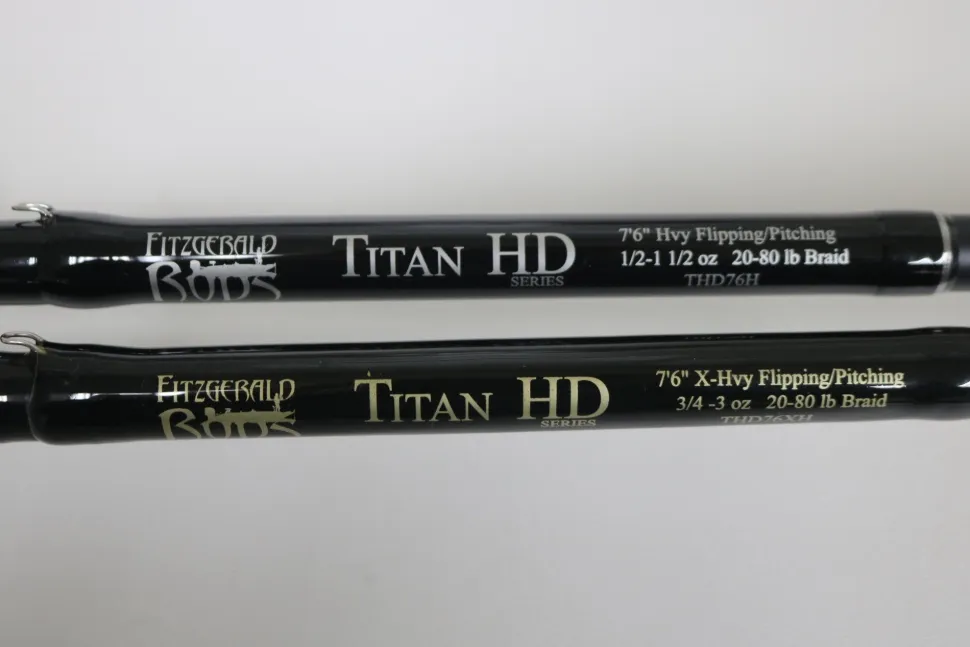 Fitzgerald Titan HD THD76H and THD76XH Casting Rods - Used - Very Good