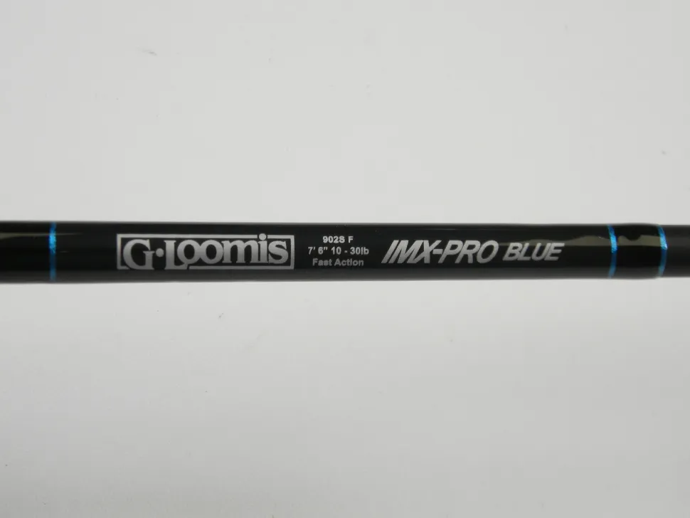 G. Loomis IMX-PRO Blue 902S F 7'6" Medium Light - Used Spinning Rod -