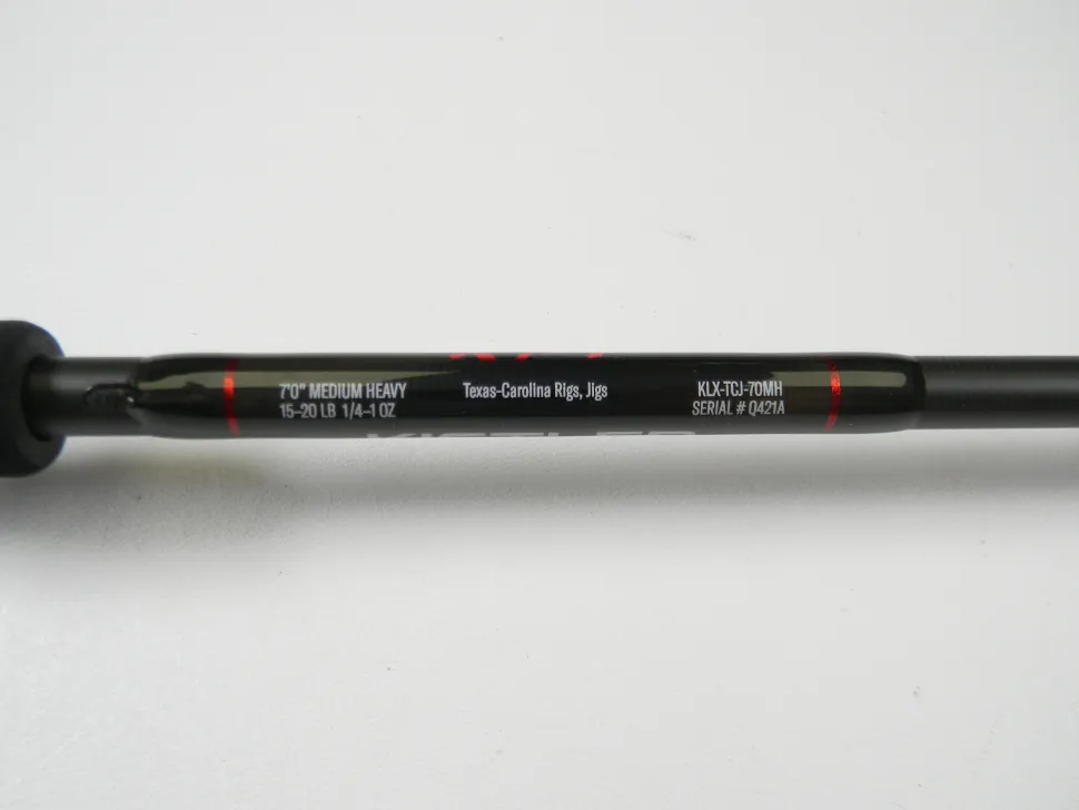 Kislter KLX KLX-TCJ-70MH 7'0" Medium Heavy - Used Casting Rod - Excell