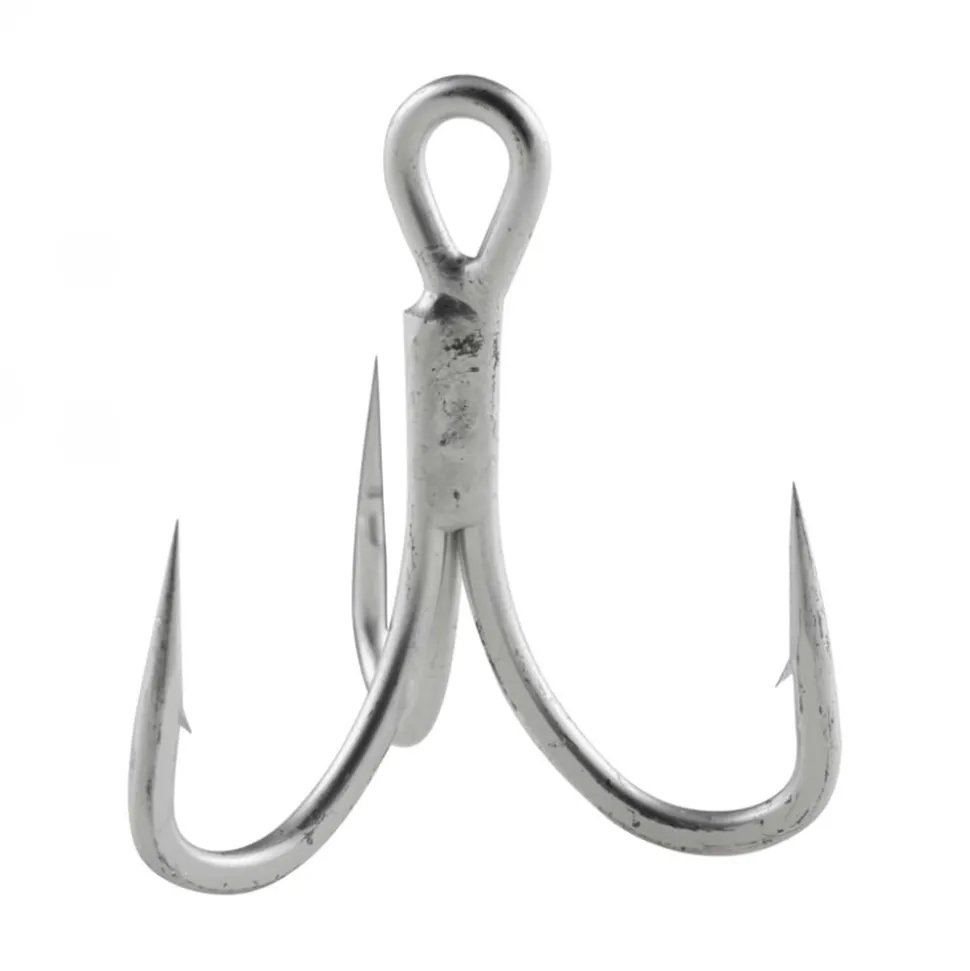 Owner STX-58TN ZO-WIRE Treble Hooks Chrome 6pk 2/0 | 5658-129