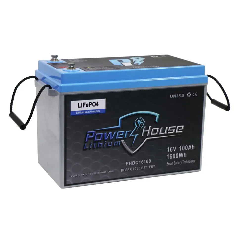 Powerhouse Lithium Deep Cycle Battery 16V 100AH