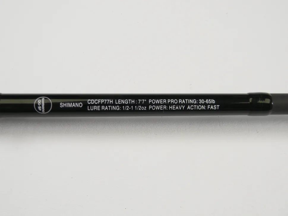 Shimano Curado CDCFP77H 7'7" Heavy - Used Casting Rod - Excellent Cond
