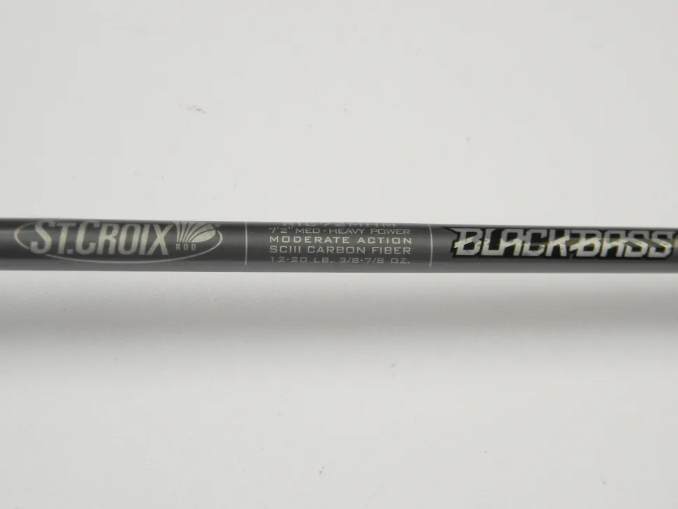 St. Croix Black Bass RIC72MHM 7'2" Medium Heavy - Used Casting Rod - E
