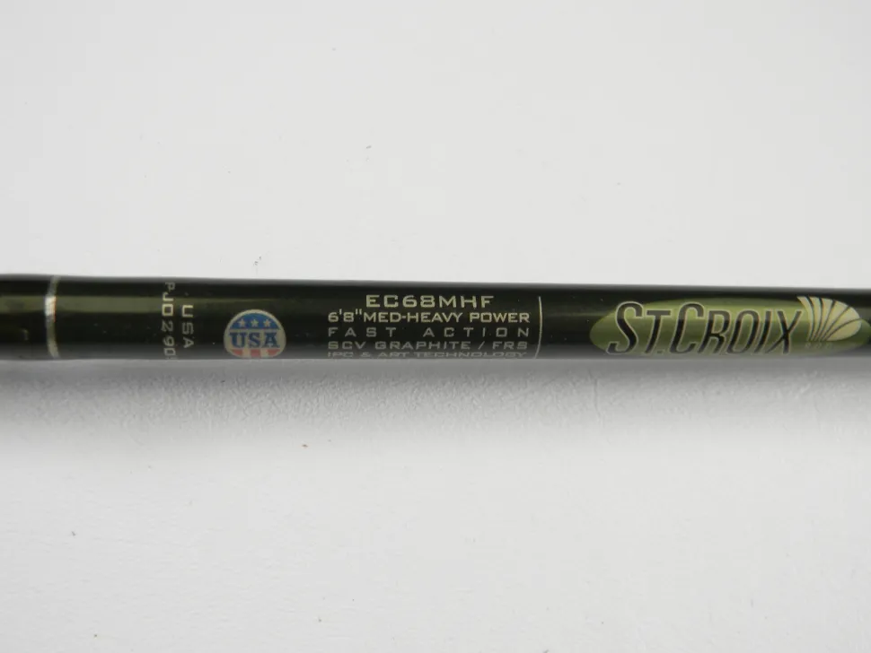 St. Croix Legend Elite EC68MHF 6'8" Medium Heavy - Used Casting Rod -