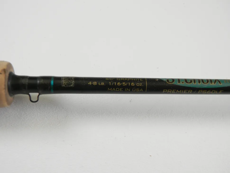 St. Croix Premier PS60LF 6'0" Light - Used Spinning Rod - Good Conditi