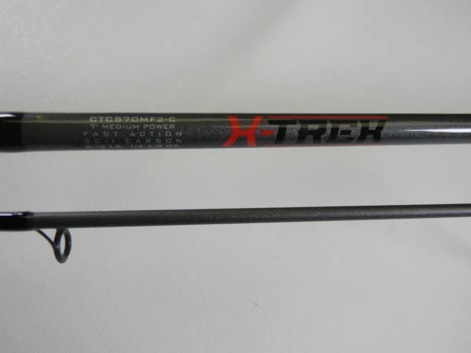 St. Croix X Trek CTCS70MF2-C 7'0" Medium - Used Spinning Rod - Excelle