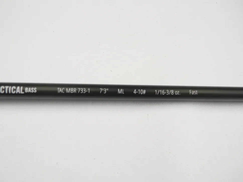 Temple Fork Tactical Bass TAC MBR 733-1 7'3" Medium Light - Used Casti